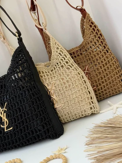 1696- کیف بافتی کد 3070