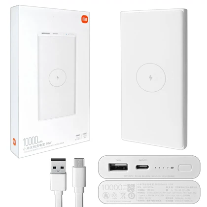 پاوربانک 10000 وایرلس USB و تایپ سی 22.5 وات شیائومی XIAOMI WPB15PDZM