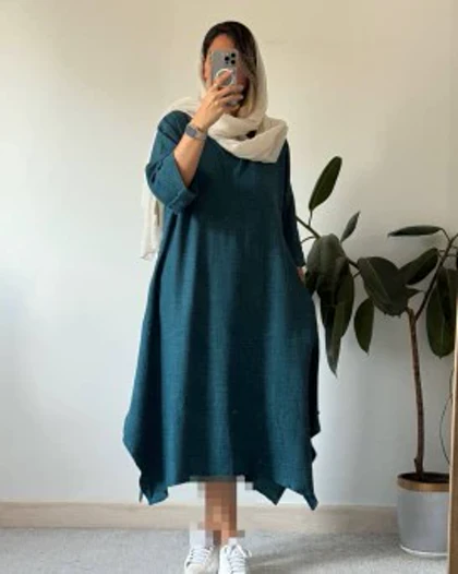 پیراهن مانتویی ساره