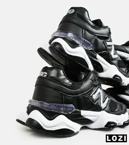 کفش کتانی مردانه و زنانه مشکی سفید NEW BALANCE 9060