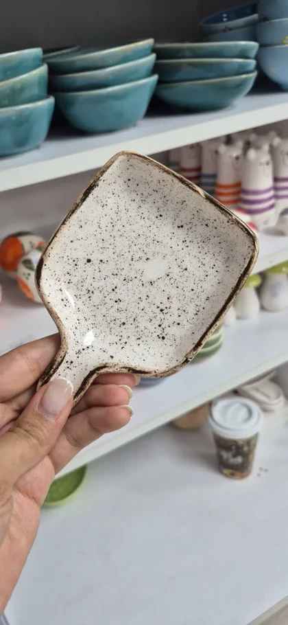 خرما خوری سرامیک تابه ای روستیک
