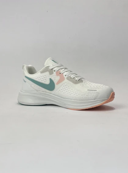 کفش ورزشی نایک زوم سفید آبی
