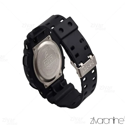 ساعت جی شاک GA2100 مردانه چند موتوره مشکی صفحه هفت رنگ 105849