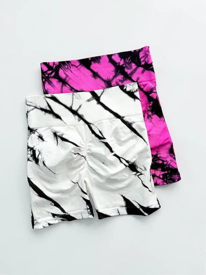 شورتک ورزشی سیملس پشت چروک ابروبادی