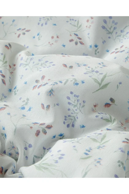 سرویس روتختی دو نفره English Home مدل Sweety Meadow پنبه پلی‌استر - یاسی