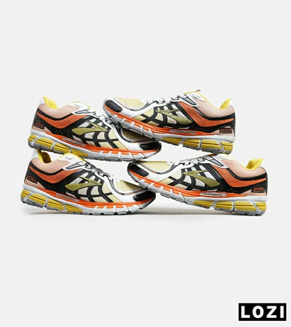 کفش کتانی بزرگ پا نارنجی زرد BROOKS adrenaline gts 22
