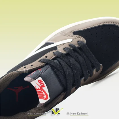 نایک ایر جردن 1 لو ایکس تراویس اسکات موکا (CQ4277-001)