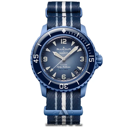 ساعت بلانک پین سواچ Blancpain X Swatch Scuba Fifty Fathoms 01
