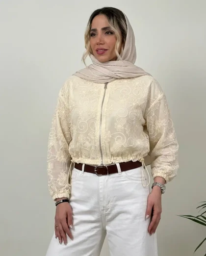 بامبر جکت تابستانی زنانه مدل هلسا