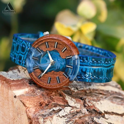 ساعت چوبی ام دبلیو Wooden Watch M-B