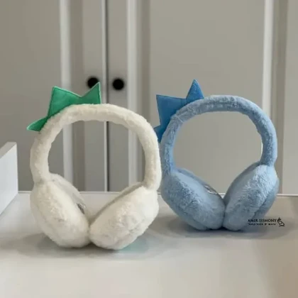 گوشگیر زمستانه بچگانه طرح دایناسور