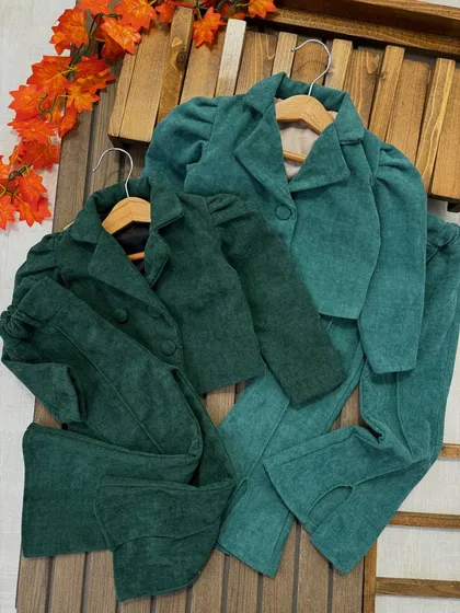 کت شلوار فیروزه