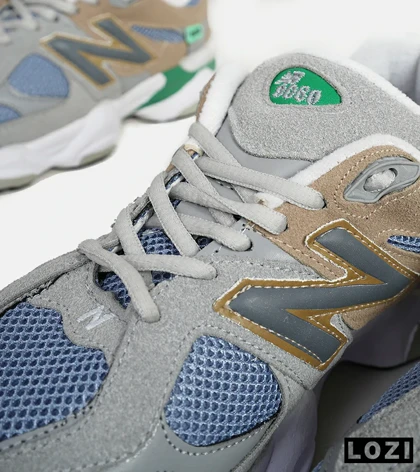 کفش کتانی مردانه طوسی فیلی NEW BALANCE 9060