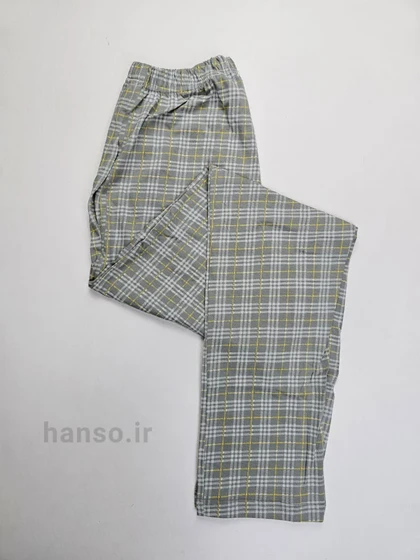 شلوار نخی زنانه شطرنجی آداک Adak کد 5311 (5 رنگ)