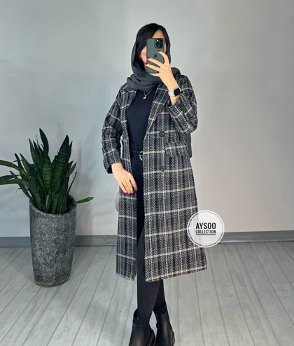 پالتو بلند آستردار شانل