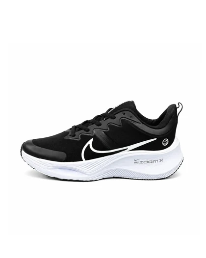کتانی مردانه مدل نایکی زوم ایکس لبخند مشکی سفید NIKE