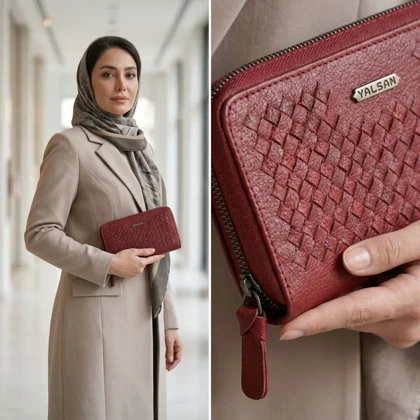 کیف پول زنانه مدل غزال کد 051-BF