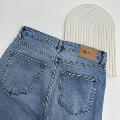 شلوار جین مام فیت 1007493