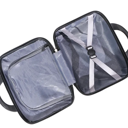 چمدان MR مدل MR-40353-B-SX سایز کوچک به همراه چمدان لوازم آرایشی