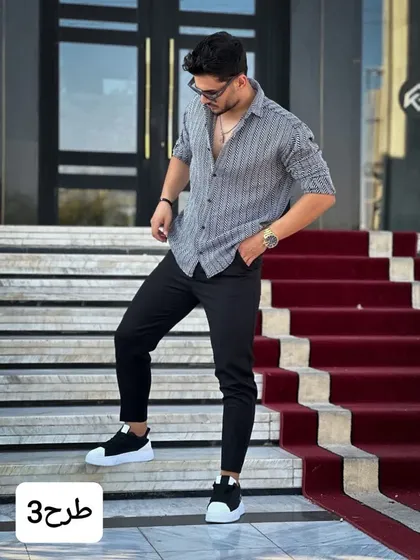 پیراهن جناقی _ کد 3039