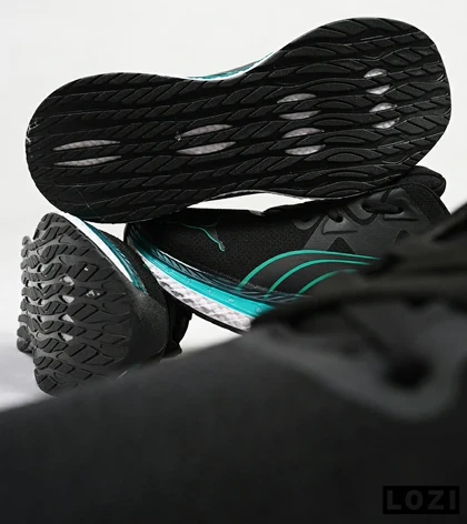 کفش کتانی ورزشی مشکی سبز مردانه PUMA