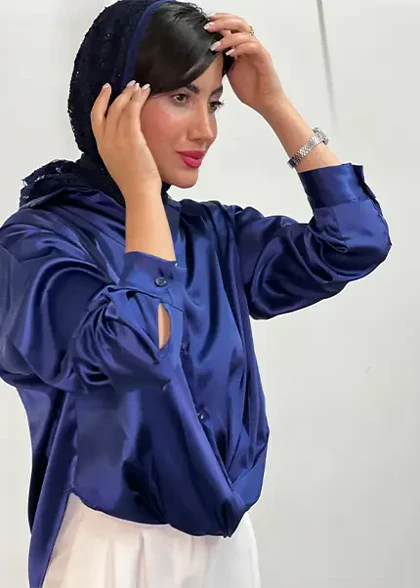 شومیز گره‌ای کد 4059