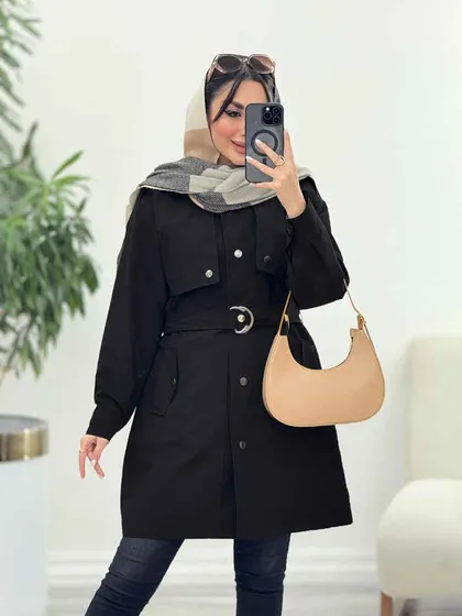 بارانی ژیله دار سپیدار