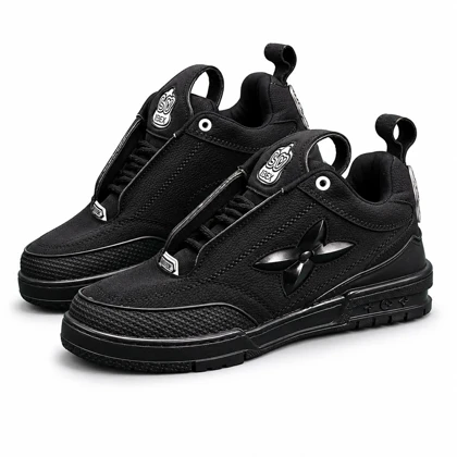 کفش کتانی مردانه مدل ونس لوی ویتون مشکی Vans Louis Vuitton