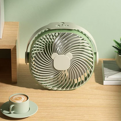 پنکه شارژی رومیزی مدل KLW-F9