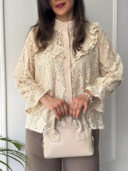 شومیز دانتل لاکچری