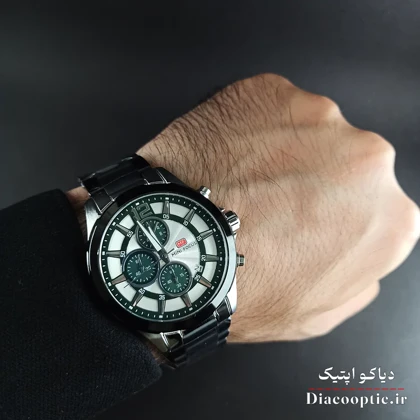 ساعت مچی مردانه اورجینال موتور ژاپنی برند مینی فوکوس سه موتور مدل Mf0237G.03