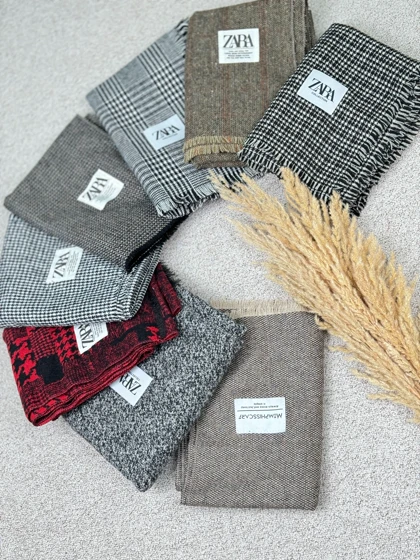 شال پینترستی طرحدار