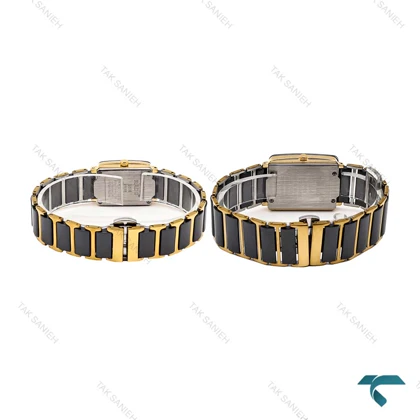 ساعت ست رادو Integral طلایی مشکی Rado-6733-S
