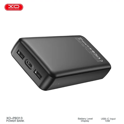 پاوربانک ایکس او XO مدل PB313 توان 10 وات ظرفیت 20000 میلی آمپر ساعت
