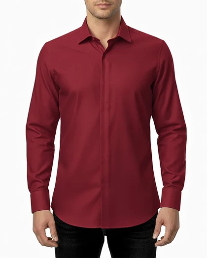 پیراهن مردانه ساده کد 100