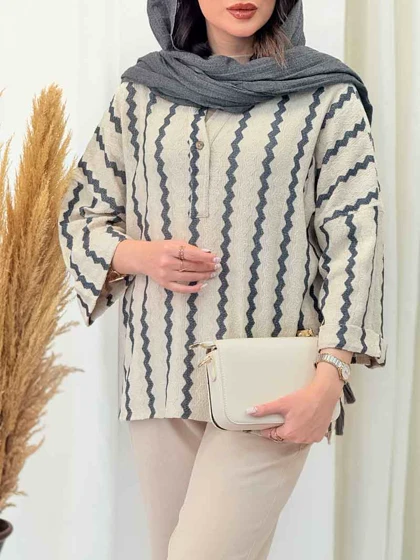 شومیز جلو بسته بغل چاک