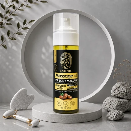 روغن ماساژ بدن اکسونیک حاوی روغن آرگان