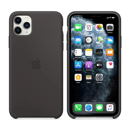 قاب گوشی آیفون 11 Pro Max مشکی مدل سیلیکونی