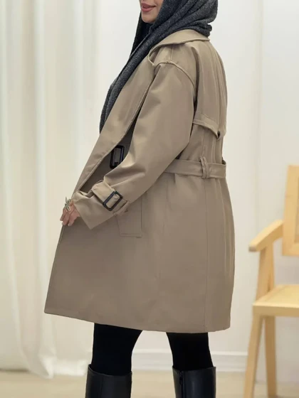 3707-بارانی آستردار دانهیل