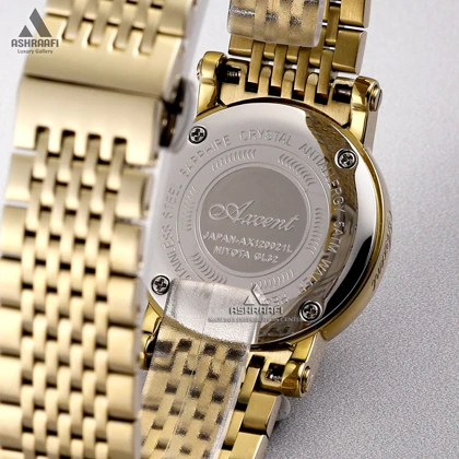 ساعت اکسنت طلایی Axcent AX120021G