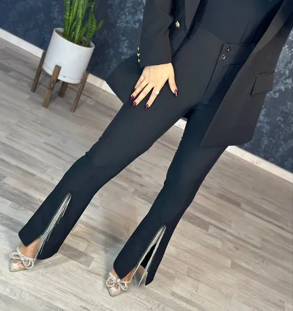 شلوار جلو زنجیر کد : 7881