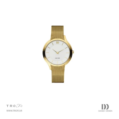 ساعت مچی عقربه ای زنانه دنیش دیزاین (Danish design) مدل IV05Q1194 Funen Gold