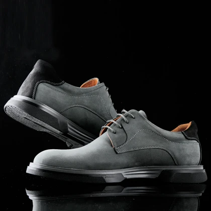 کفش روزمره مردانه چرم یلسان مدل هوراد کد 517-HRSG