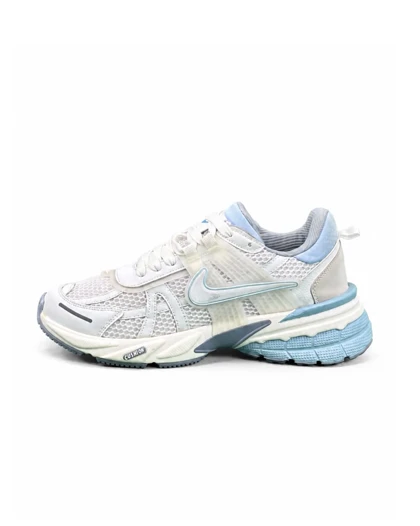 کفش کتانی مردانه مدل نایکی آبی سفید (بالاترین کیفیت ایران) NIKE V2K