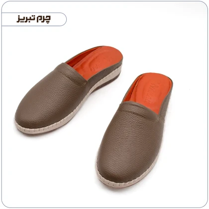 صندل طبی زنانه چرم کد V587