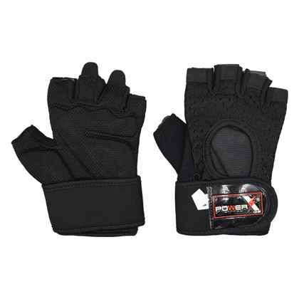 دستکش بدنسازی زنانه پاورایکس مدل 404K1371 مشکی