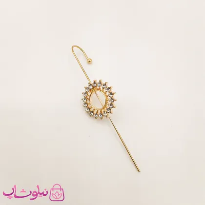 گوشواره زنانه کراس طرح خورشید
