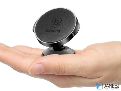 پایه نگهدارنده آهن ربایی بیسوس Baseus Small Ears Series Magnetic Suction Bracket Leather Type