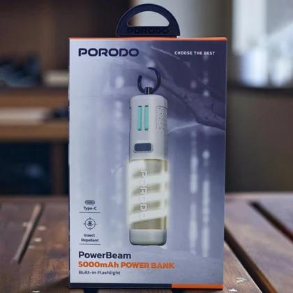پاوربانک 5000، حشره کش و چراغ قوه پورودو Porodo مدل PDNDC017KH