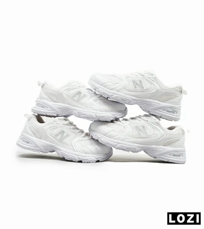 کفش کتانی مردانه و زنانه سفید NEW BALANCE 530
